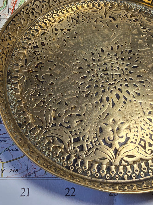 Antique Brass Pin dish, Eastern, Morocco