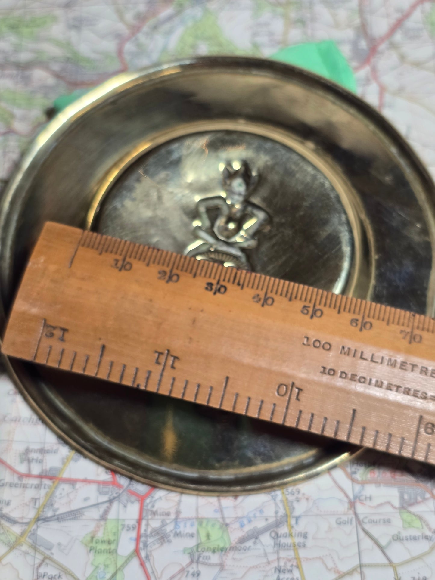Brass Pin Tray - Dartmoor Pixie