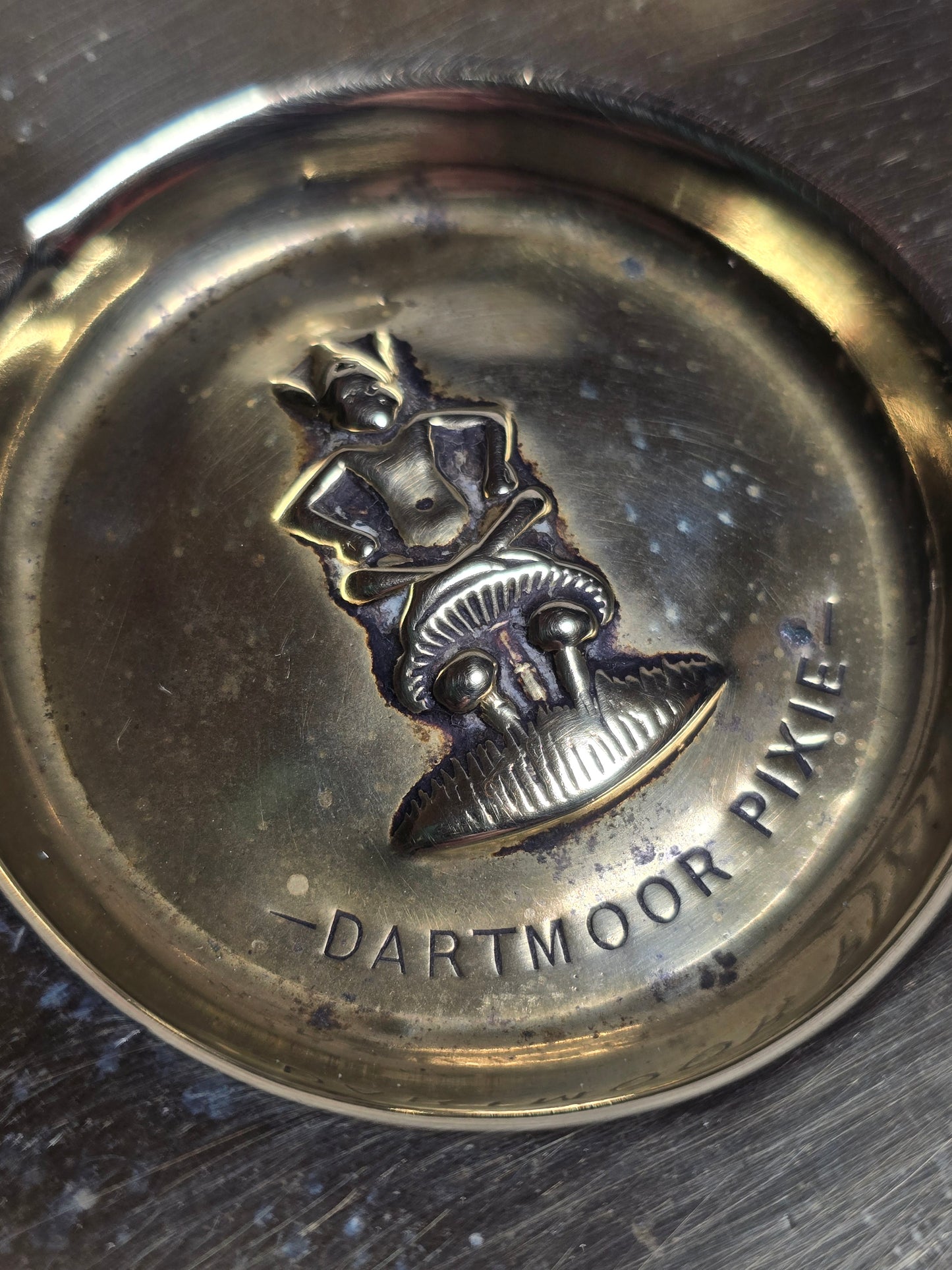 Brass Pin Tray - Dartmoor Pixie