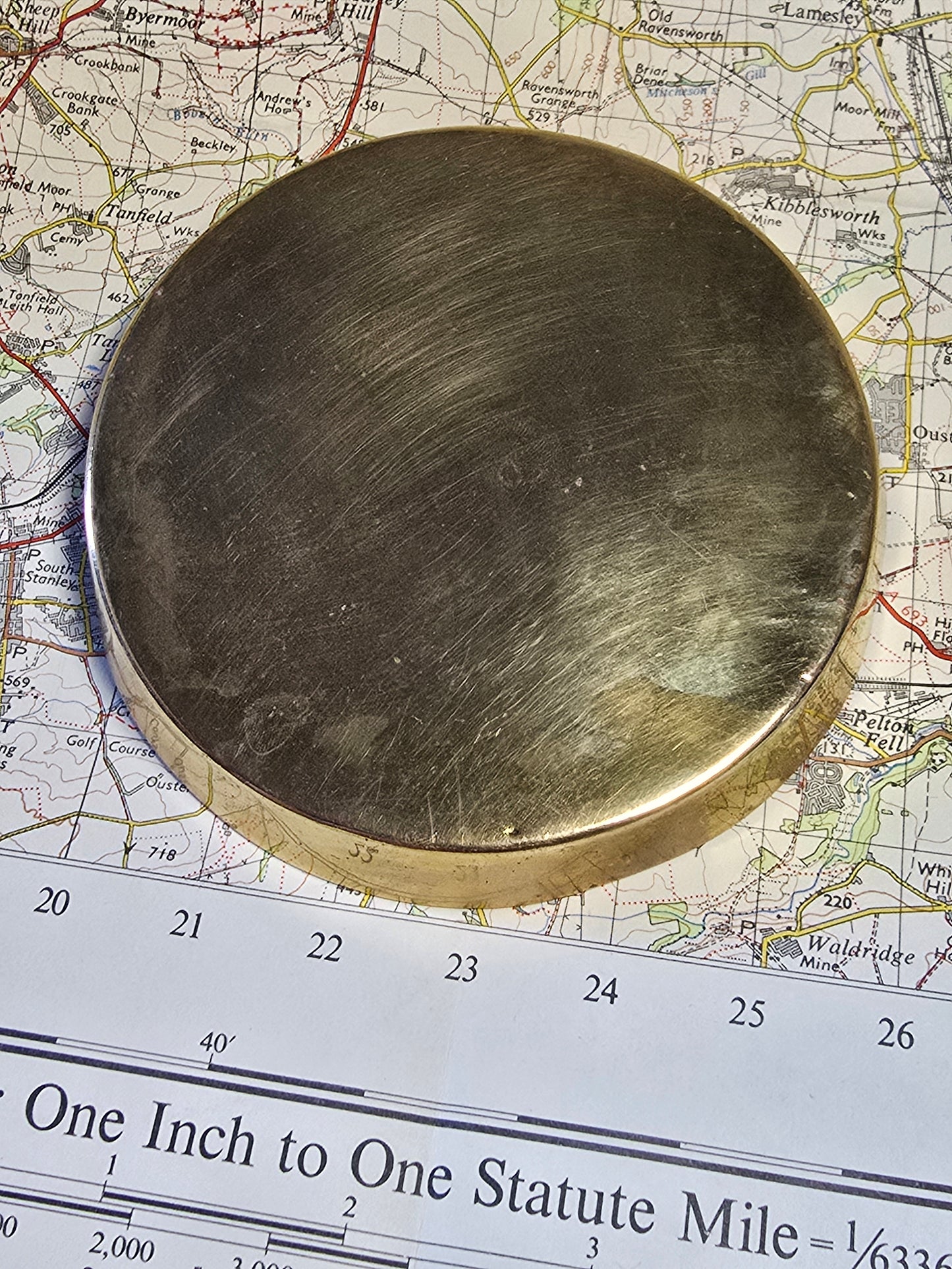 Antique Brass Pin dish, Eastern, Morocco